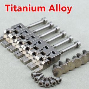 Akcesoria Oryginalne Japan Titanium Stop Guitar Bridge Saddle dla FR Tremolo System Bridge