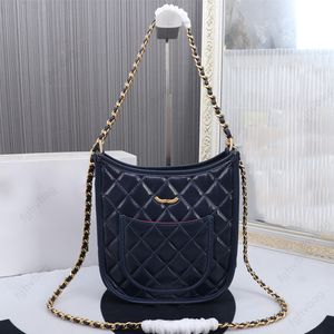 24s nova bolsa de ombro hobo cadeia de moda saco crossbody bolsa de couro de alta qualidade design de luxo saco de saco de designer feminino bolsa de bolsa de troca de bolsa de troca de bolsa requintada