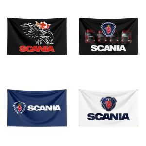 Flagi 3x5 FTS Scania Car Flag Flag Banner do dekoracji