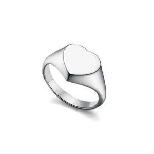 Projektant mody sygnetowy Pierścienie Rozmiar 5 6 7 8 9 Srebrna litera Klasyczna prosta kolczyki Początkowe damskie damskie kolczyki dla kobiet 3204