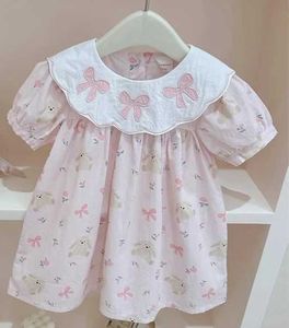 Vestidos de menina vestido de menina de verão novo produto girl Doll Dress Fashion Girl Roused Baby Dress Dress Rink Pink