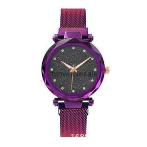 Net red Tiktok same Milan watch with starry sky magnet magnetic buckle womens