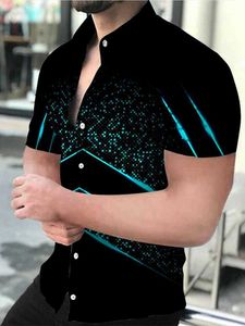 Мужские повседневные рубашки роскошная рубашка OWL 3D Рубашки для печати мужчины женская мода негабаритная блузя мужская лацка