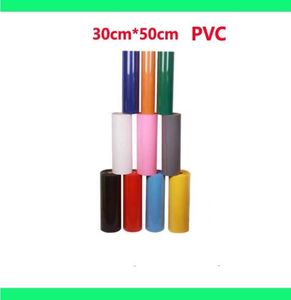 PVC Trasferimento di calore Vinyl 1 foglio 12Quotx20Quot30Cmx50CM Pressa calore Maglietta da taglio a trasferimento di calore Tshirt Diy7427118