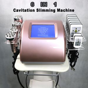 Cavitazione Deliving Machine Lipolaser RF Dispositivo perdita di peso sotto vuoto per la cura della pelle Attrezzatura per salone Rimozione rugosa