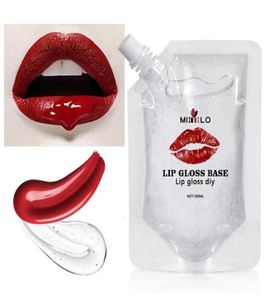 DIY Clear Lip Gloss Base Gel Nicht -Stick -Feuchtigkeits -Lippenstiftmaterialöl für Lipgloss Basis handgefertigte flüssige Lippenstift -Makeup4983972