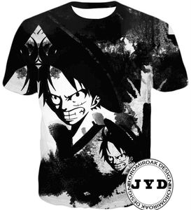 T Shirt Luffy 3d Baskı Gömlekleri Komik Tee Anime Tshirt Erkek Giyim Çift Tees Yaz Üstleri Aile Dostları için Hediyeler S5XL 12 Style8867691