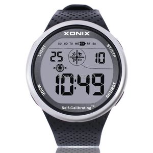 Xonix Mens Sports Watch Self Calibrating Digital Waterproof 100M多機能水泳ダイバー屋外腕時計誕生日プレゼント240428