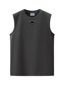 Men's Tank Top Summer Vest Kam Shoulder Short sleeved Men's Sleeveless T-shirt Men's Loose Sports Fitness Handsome Top
