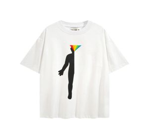 Mens T Shirt Tasarımcı Tişörtleri Büyük Boy Tişörtler Sıkıntılı Portre Baskı Giysileri Grafik Tee Splash Mürekkep Hip Hop Trend Artı Boyut 8308536