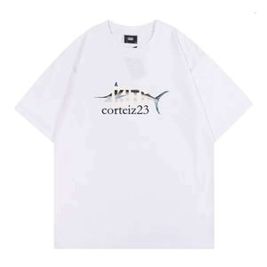 Designer T Shirt Kith T Shirt Kith Short Sleeve Luxury Major Brand Sweatshirt Kith Rap Classic Hip Hop Male Singer Wrld Tokyo Shibuya Retro Street Fashion T-Shirt 897