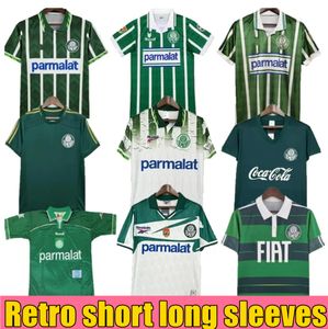 Retro Palmeiras Jersey Soccer Jersey Home Green Away White R Carlos Edmundo Zinho Rivaldo Evair 1999 1997 1996 1994 1993 1992 1980 Camisa de futebol 93 94 95 96 97 98 99 Tops