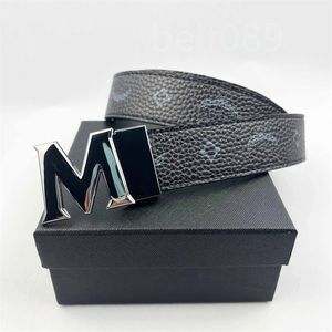 Designer Belt Women M Buckle Fashion Genuine Leather Luxury Women Belts For Women Designer Belts Letter ceinture m Design belts Womens Belt
