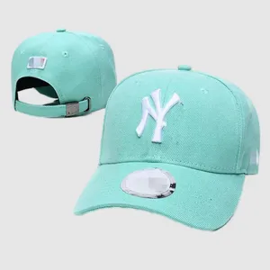 Hut für Mann Designer Baseball Cap NY Hats Casquette Luxe Beliebte mehrfache Farben Sonnenschutzhüte Herren Outdoor Klassiker gekrümmte Rand Kurve FA130 B4