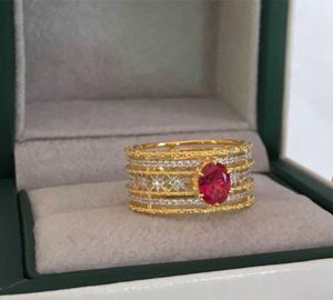 مصممة Bucelati Woman Rings Wiredrawing خاتم الإناث المجوهرات 1745466