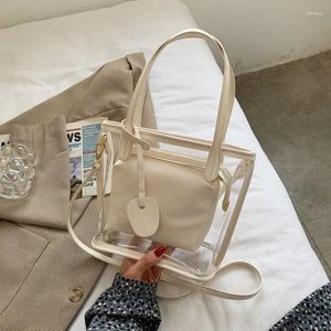 Shoulder Bags Luxury Handbags Women Transparent Designer Clear Bag Crossbody For Bolsa Feminina Sac A Main