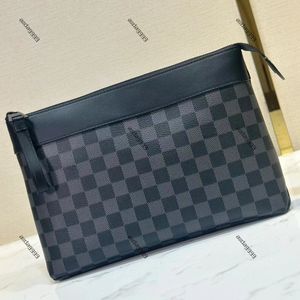 Classic leather Embossed clutch bags Man Women fashion fold messenger bag Designer wallet handbag Clutch bag