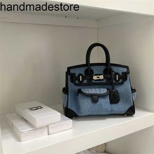 Women's Bobo Handbag Platinum Bag 2024 Advanced Bag Fashion Versatile Bag One Shoulder Crossbody Handbag Commuting Trend Handmade Genuine Leather