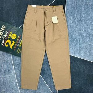 Men's Pants Cotton Stretch Casual For Men Spring Summer Thin Ciyboy Y2k Style Fit Tapered Straight Trousers High Quality Workwear