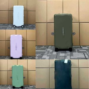 Suitcase Quality Fashion Luggage Travel Bags Aluminum Sporty Square Fat Rectangular Case Wallet Organizer Large Capacity Case 33 Inch 230923