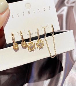 Lustre de lustre migga pingente de zircão cúbico na moda Brincos geométricos Jewelry Jewelry5065968