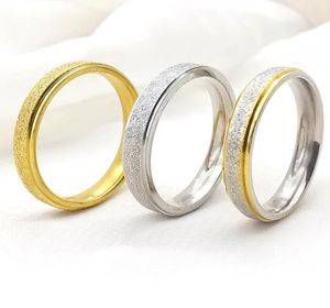 INTEIRO 100pcslot Women039s Rings Band Rings 4mm Belo