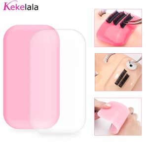 Eyelashes Kekelala Eyelash Extension Reusable Silicone Forehead Pad False Individual Lashes Gel Holder Grafting Stand Pallet Tools