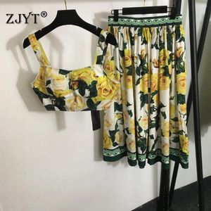 Vestidos de trabalho zjyt 2 peças conjuntos