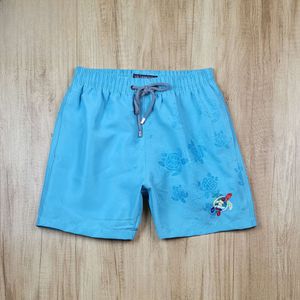 Sea Turtle Vilebrequin Beach Shorts With Water Development Surfing Pants Foreign Trade Original Single Solid Color Pattern Beach Pants 533