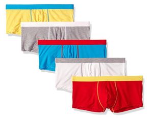 Pants Panties Mens Modal Colored Low Rise Trunks0123458337915