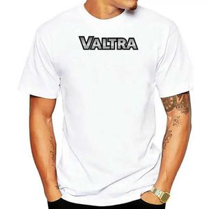 Camisetas masculinas Tamanho da camiseta valtra e válvula agrícola de trator colorido J240506