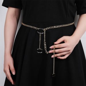 Women Waist Chain Designer Chain Belt Luxury Belt Fashion Belts Female Waistband Charm Cintura Brand Ceintures Dress Waist Band Girdle