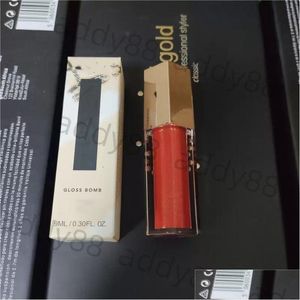 Dudak Parlatıcı F Rihan Ayna Sır Avrupa Pırlanta Sütü /Güzel Lütfen Gül Çıplak Glow Pearl Highgloss Lipgloss Cam 9ml Damla Teslimat