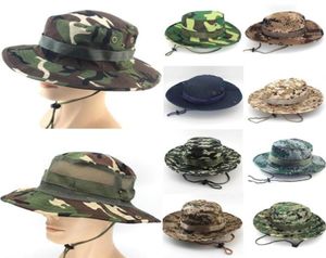 Cloches Boonie Hats тактические снайперские камуфляжные деревья аксессуары для шляпных аксессуаров случайные армии военной армии Американские мужчины Cap 9600511