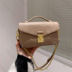 Mini geprägte Brief Designer -Tasche Frauen kleine Umhängetasche Luxus Handtasche Geldbörsen Taschen Designer Frauen Taschen Einkaufsbeutel Leder Messenger mit Kiste