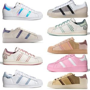 Fashion Stan Smith Superstar Casual Shoes Zapatos Women's Fashion Men's Casual Shoes Sneakers Bekväma platta sneakers