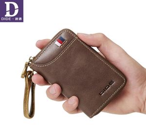 Dide Genuine Cow Leather Men Women Car Key Bag Wallet Business Key Case Fashion Housekeeper Card Holder Coin Purse Y190522022451137