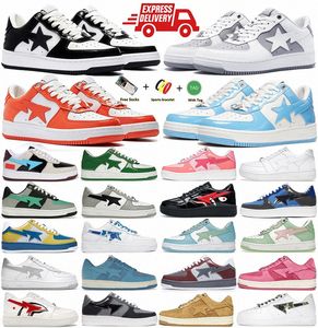 Designer shoes panda Sk8 sta Low Sneakers White Grey Black Patent pastel blue yellow Green stas orange pink brown beige suede camo combnrKC#