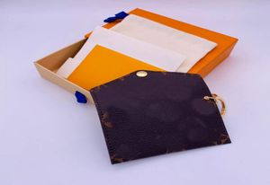 Chaveiro de bolsa de cartão marrom L letra Imprimir carteira em forma de couro chaveiros moda carro chaveiro cordão bonito chave carteira corrente corda Acce4412030