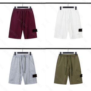 ISLAND Classic style Men Cotton casual Sports Shorts STONE Unisex Men Compass Embroidery Badge Shorts Plus size Hip Hop loose casual Breathable Beach shorts 06