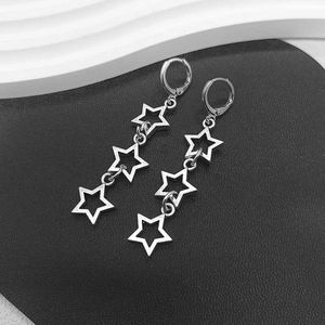 Stud New celebrity earrings goddesses girl gifts witchcraft charm small hoop Q240507