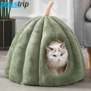 Mobili per gatti mobili comodi letti di gatto cestino da letto per animali domestici per gatti peluche lassa di tenda da grotta accogliente gattino casa le lounger cuscino forniture per animali domestici d240508