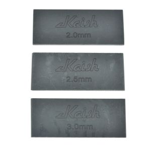 Accessoires Kaish 2mm/2,5 mm/3mm Guitar Bridge Sattle Slot -Dateien Sattelschlitz -Leveling -Dateien Luthier -Tools für akustische/klassische Gitarren