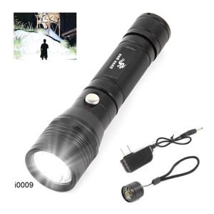 Parts Shan Bao Rechargeable waterproof outdoor emergency electric portable flashlight (customizable exclusive logo)
