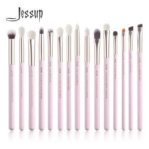 Щетки Jessup 15pcs Makeup Brushs Set Professional Make Make Brush Kits Eyeshadow Подводка для глаз для глазных бровей Brochas Brochas T294