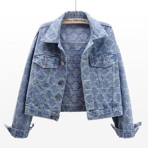 Mode Denim Damen Frauen Langer Mantel Ärmel Revers Wgiuu