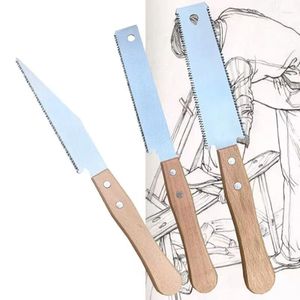 Japansk stil miter såg handgjorda dubbelsidiga fina tand precision platt skärverktyg dekoration träbearbetning skarpa knivar