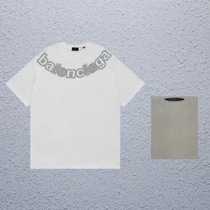 T-shirt maschile da uomo marchio di design a maniche corte a maniche corta t-shirt da donna in cotone puro