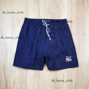 바다 거북 Vilebrequin Beach Designer Water Development Surfing Pants 원래 단일 단색 패턴 Vilebrequin Beach Pants 657