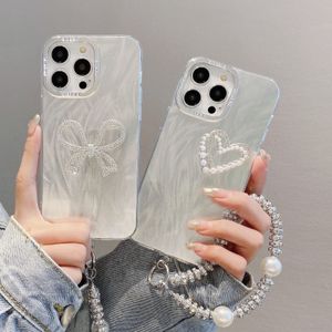 Tasarım için iPhone 15 Pro Maks Kılıfları Kadınlar Crossbody Designer Phon Case iPhone 14 Pro MAX Plus Cep Telefon Kılıfı Kapak Marka iPhone Kılıf Kılıf Tutucu Omuz Kayışı Kirkisi